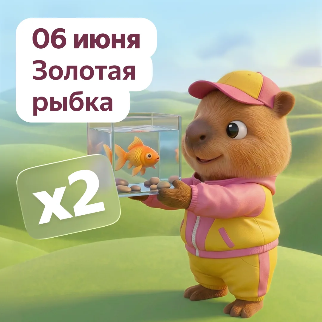 🐟 Сегодня Чипа поймала Золотую рыбку и загадала одно желание — чтобы монет за задания ...