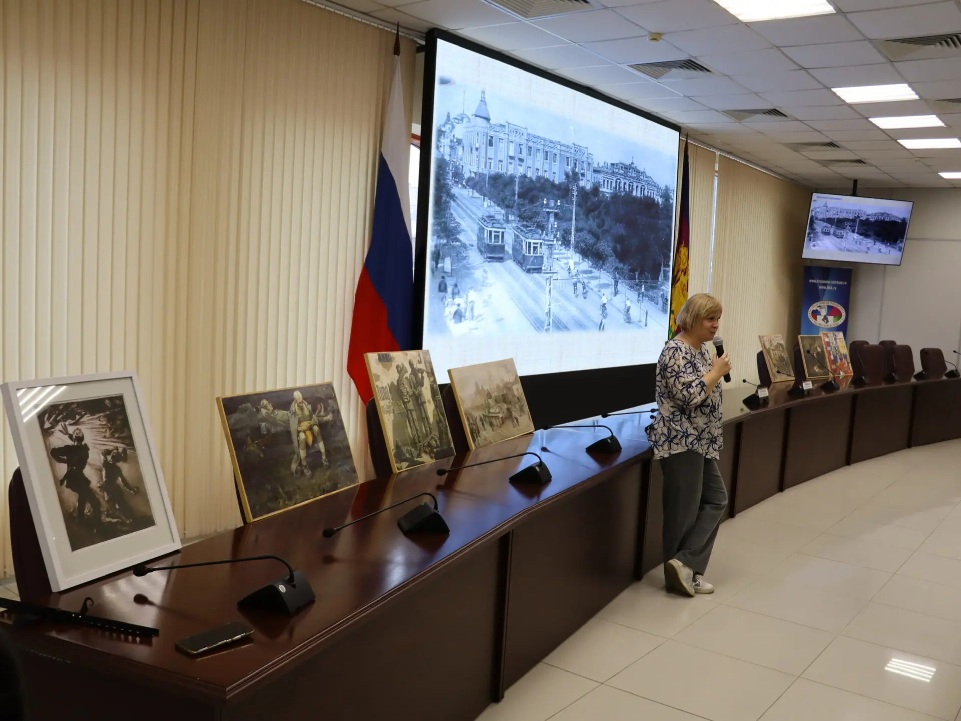 Сегодня, 16 февраля, в зале заседаний избирательной комиссии Краснодарского края состоялась выставка