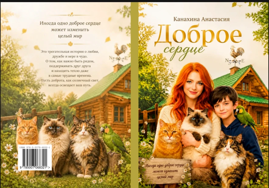 Ридеро прислал макет для согласования обложки для печатной версии книги. Ну какая же пр...