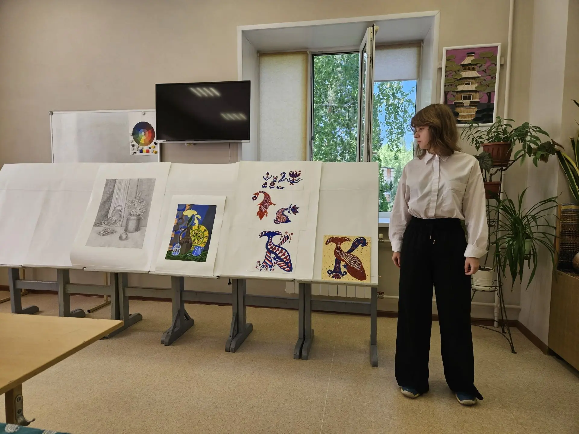 🎨 3 июня состоялась защита выпускных экзаменационных работ по предпрофессиональной про...