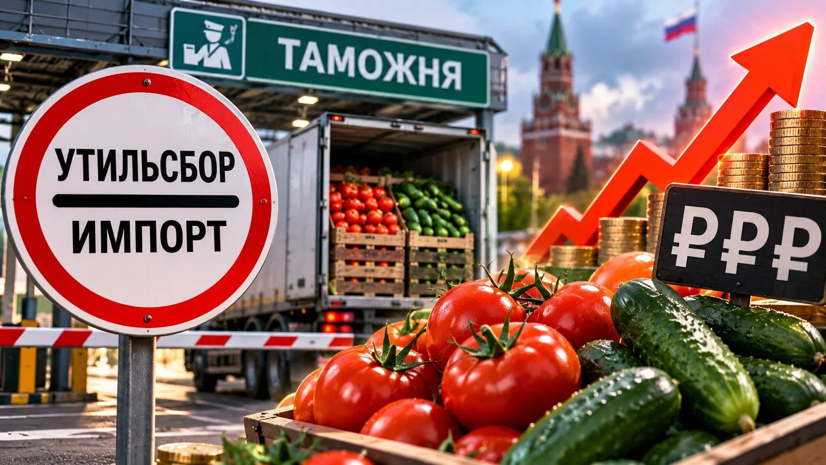 "Утильсбор" на импортные овощи хотят ввести в России