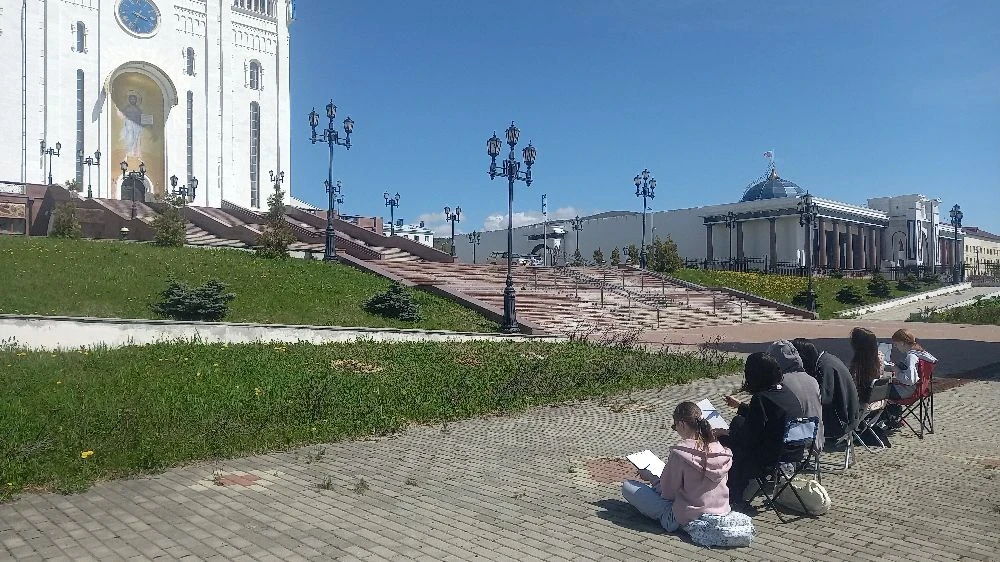 🖌️✨Ученики 3 класса ДПОП "Живопись" под руководством преподавателя Титовой Натальи Мих...