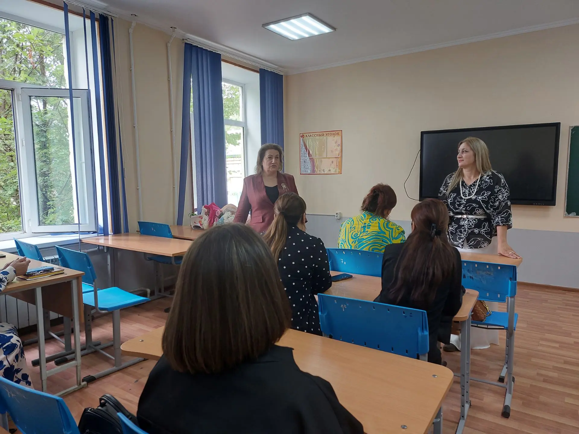 1 сентября, в День знаний, в нашей школе были проведены родительские собрания.