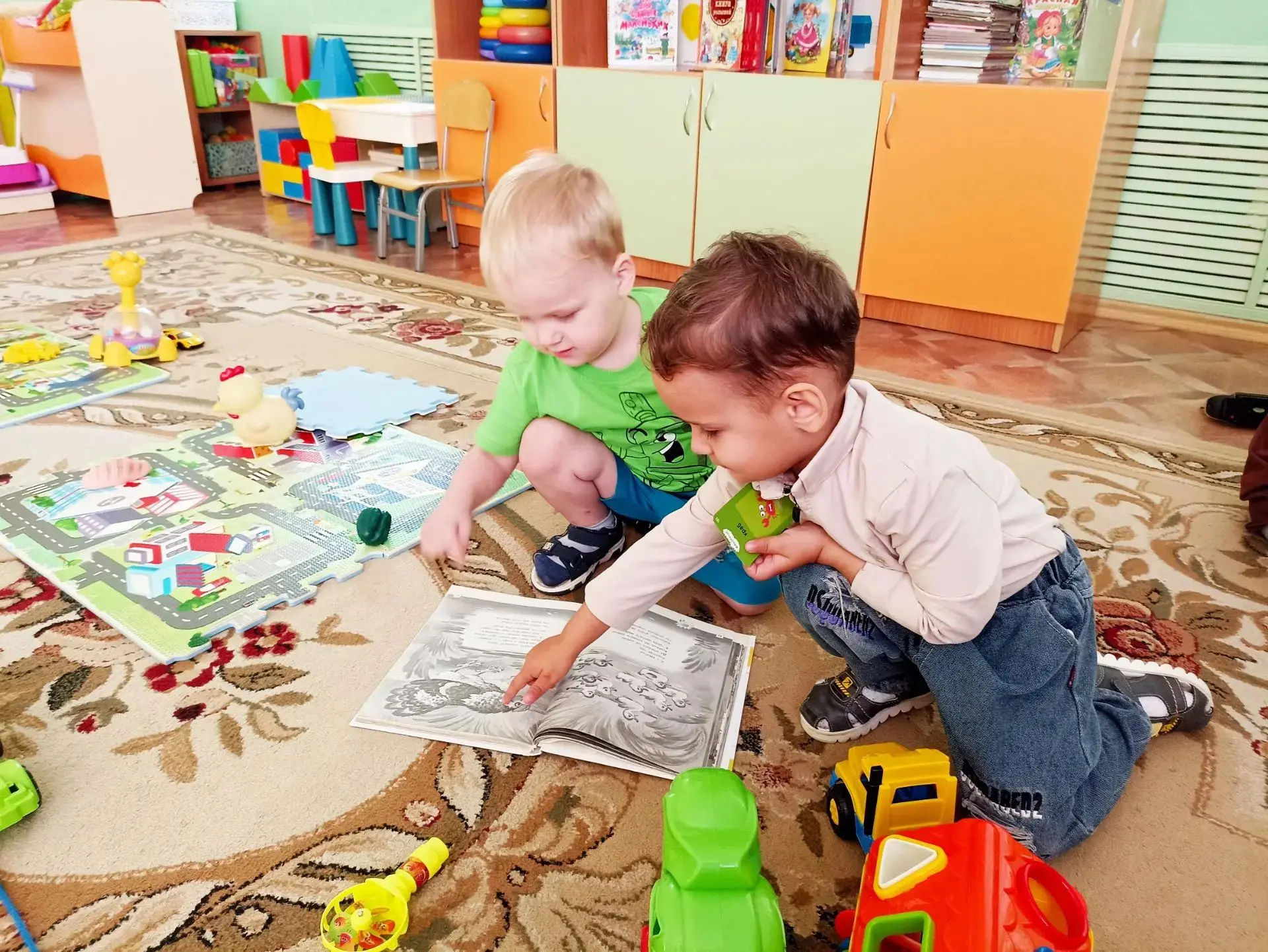 🌿 Идет адаптация малышей 1,5–3 лет к детскому саду!