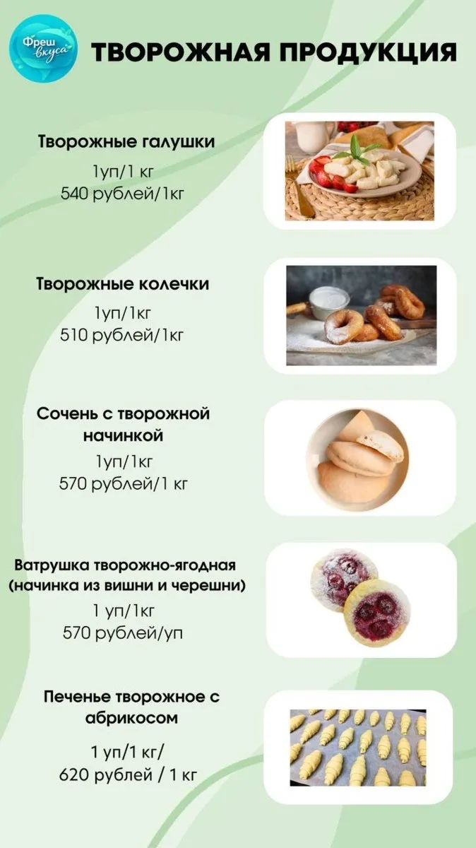 Принимаем заказы на 10 апреля, в личное сообщение ФрешВкуса Ирина