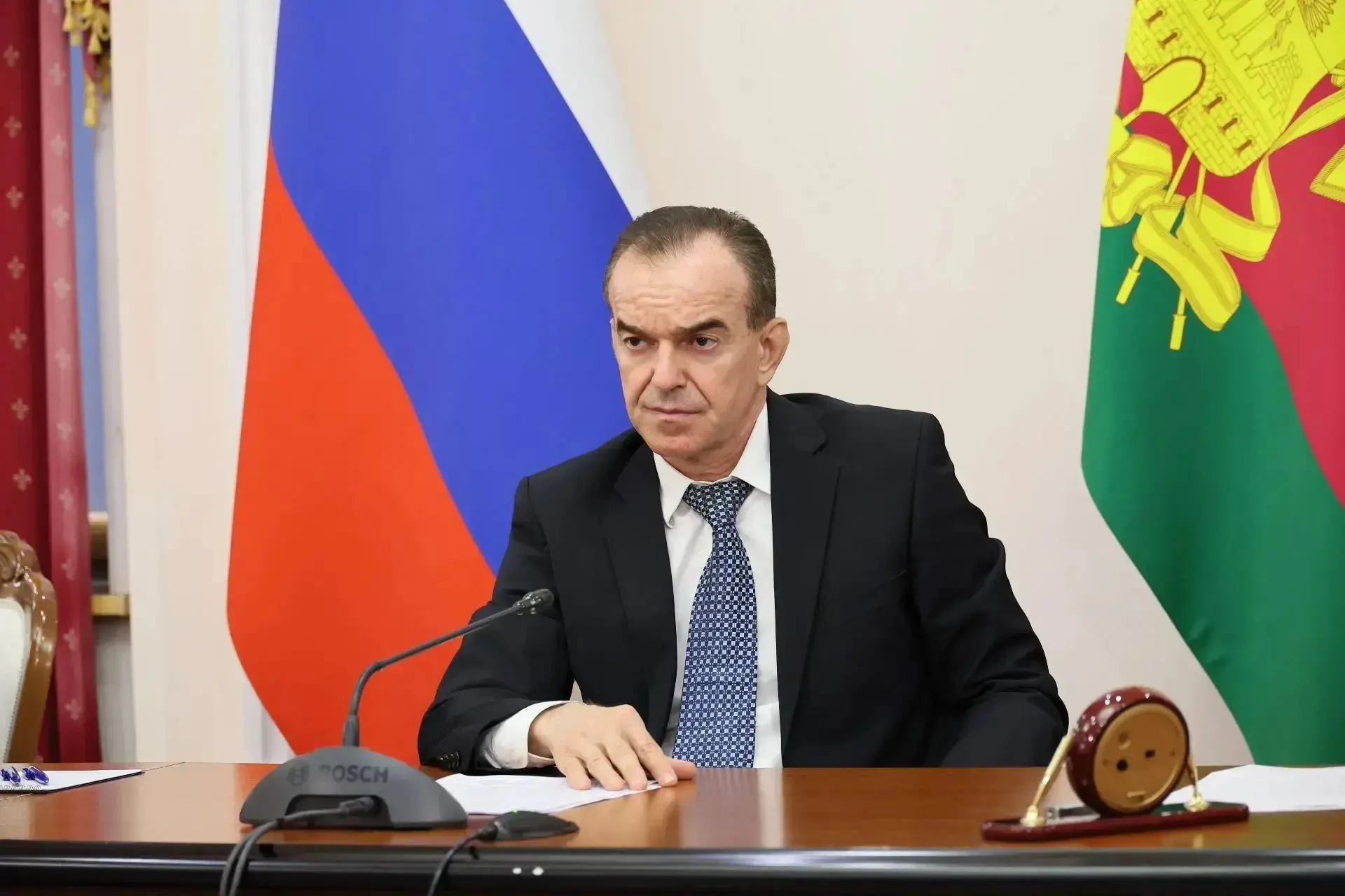 Вениамин Кондратьев встретился с Виктором Фисенко, первым заместителем Министра здравоохранения Росс