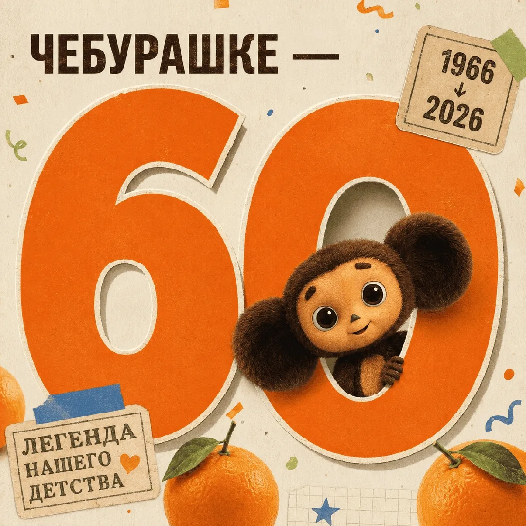 20 августа – день рождения Чебурашки 🎂