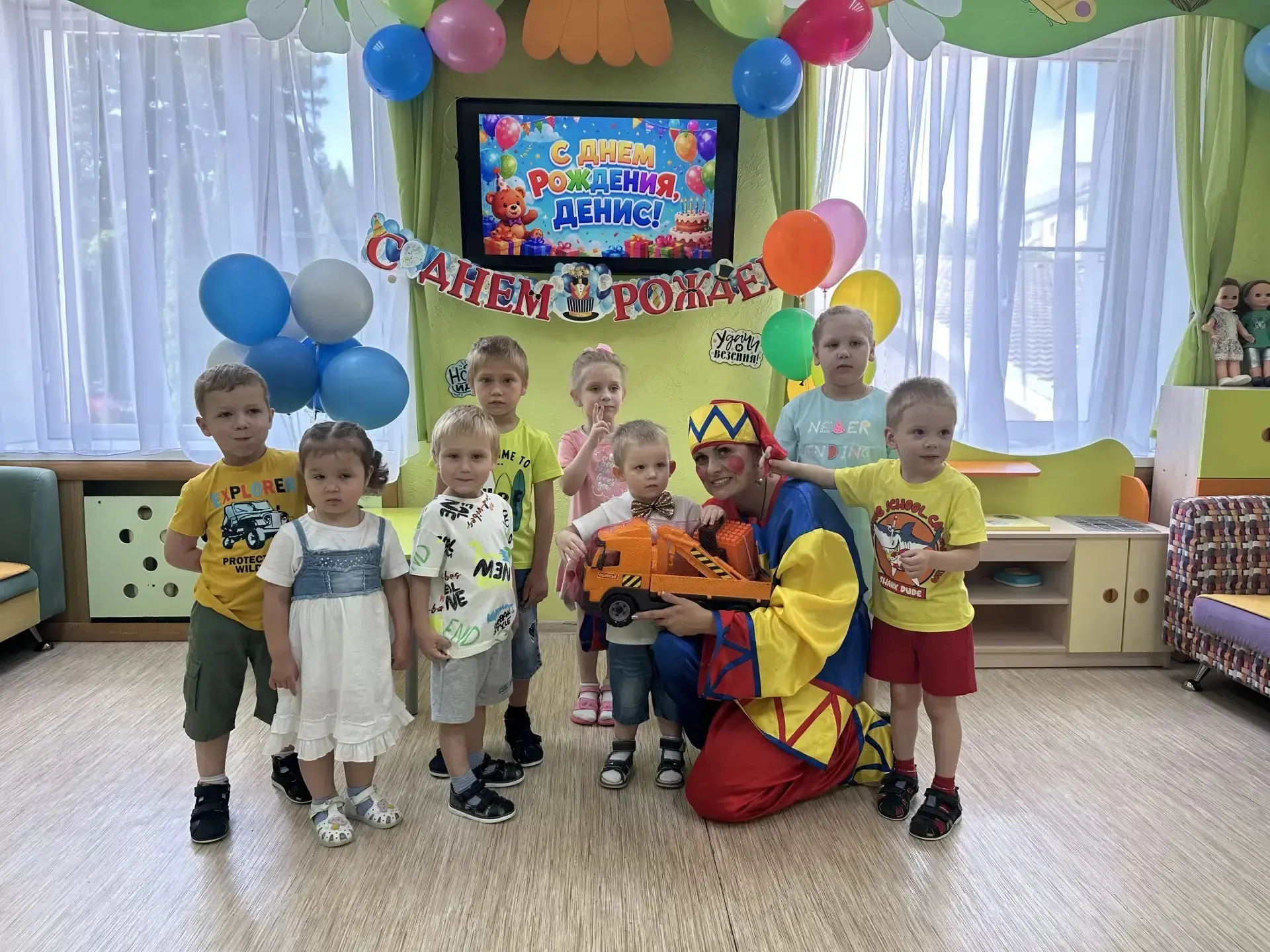🎂Самое радостное и долгожданное событие в жизни - день рождения одного из наших маленьких воспитанн