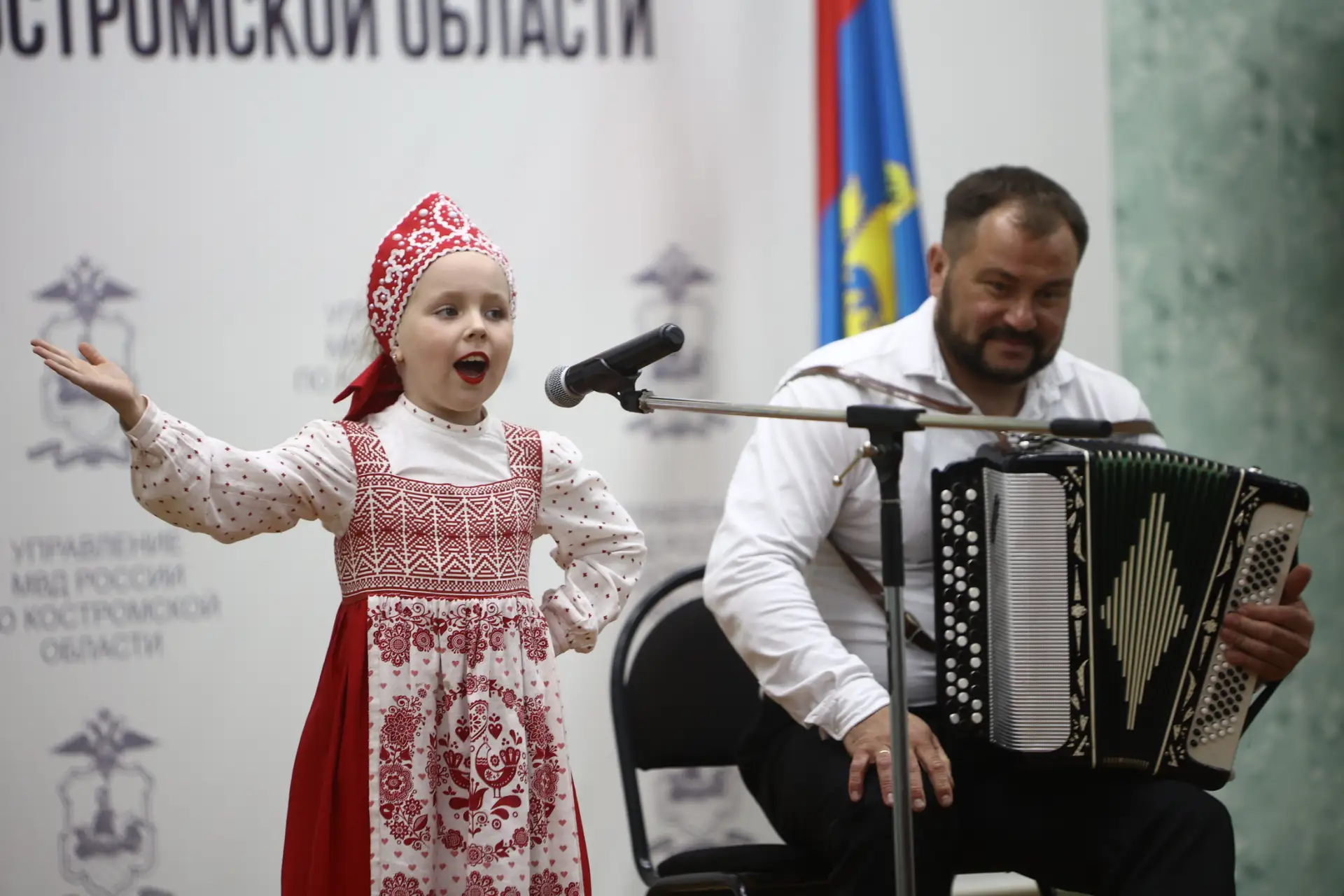 В Костроме в преддверии Дня защиты детей на базе регионального Управления МВД России состоялся тради