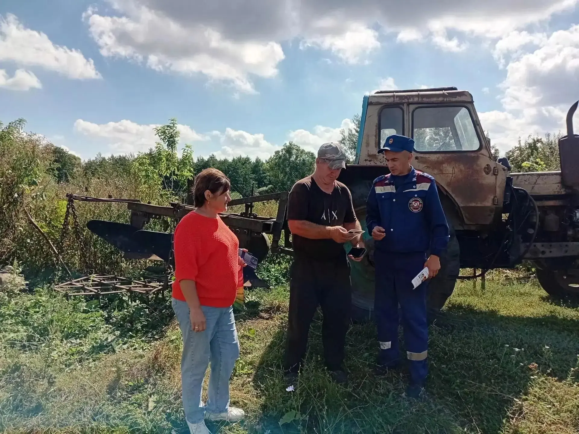 ✅Совместный профилактический рейд безопасности проведен в д.Большое Анненково. В ходе р...