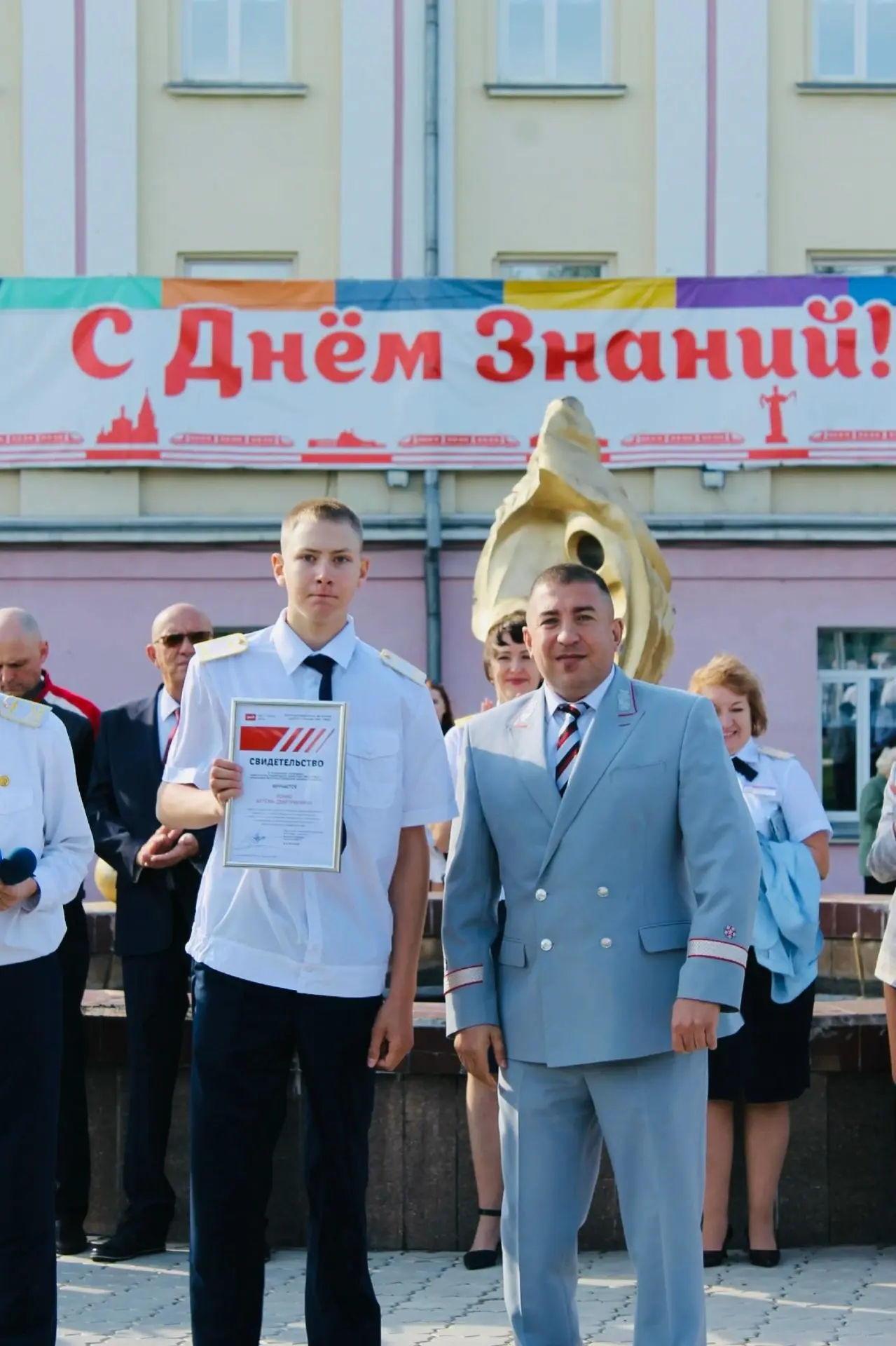 🎓 Курсант филиала Центра «ВОИН» Бурятии получил именную стипендию РЖД
