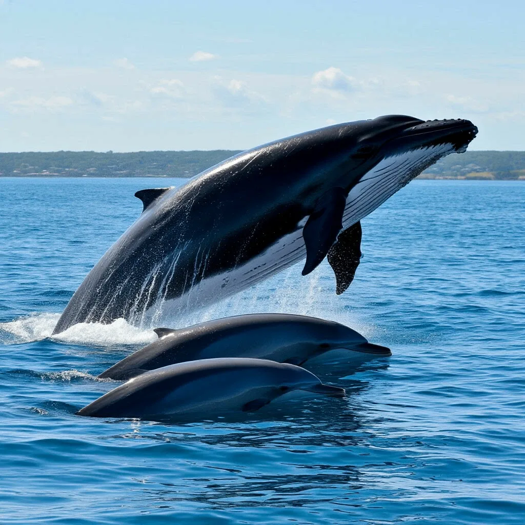 🐋Сегодня — Всемирный день китов и дельфинов!🐬

Знаете ли вы, что дельфины узнают себя в зеркале, а