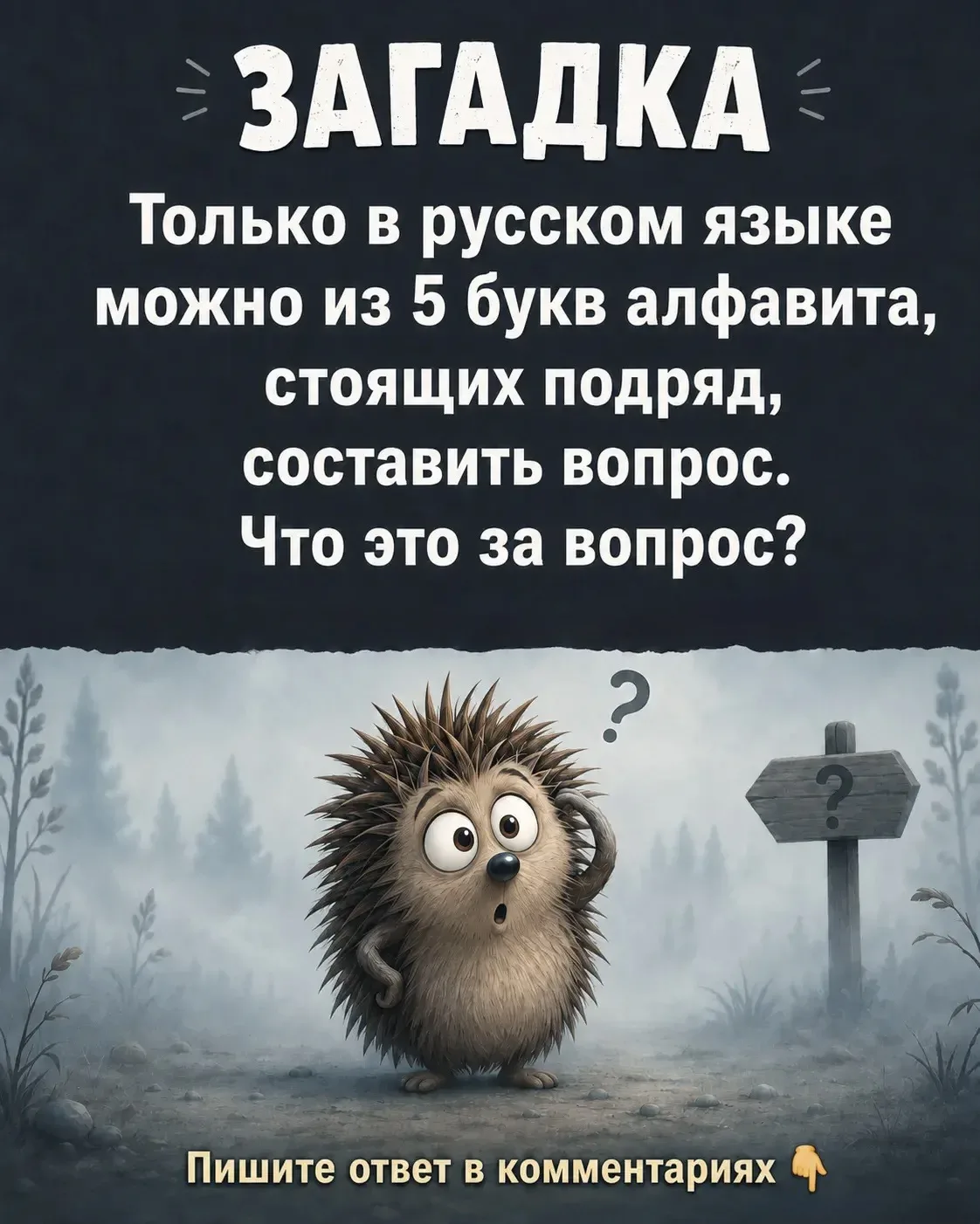 🧩 Проверим смекалку?