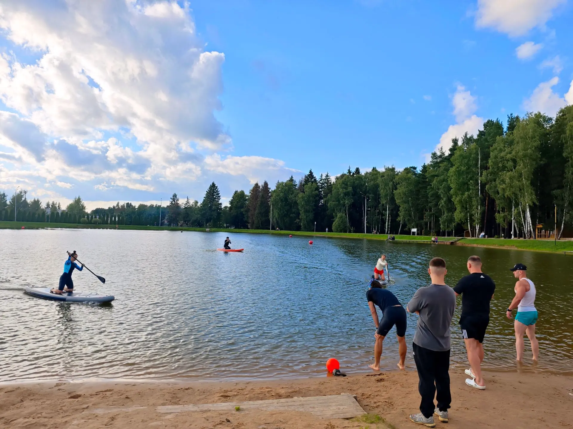 Подборка кадров со Спартакиады среди городских команд 🌊