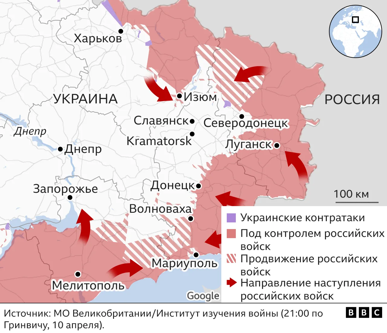 Восточный фронт: как будет развиваться российское наступление в ...