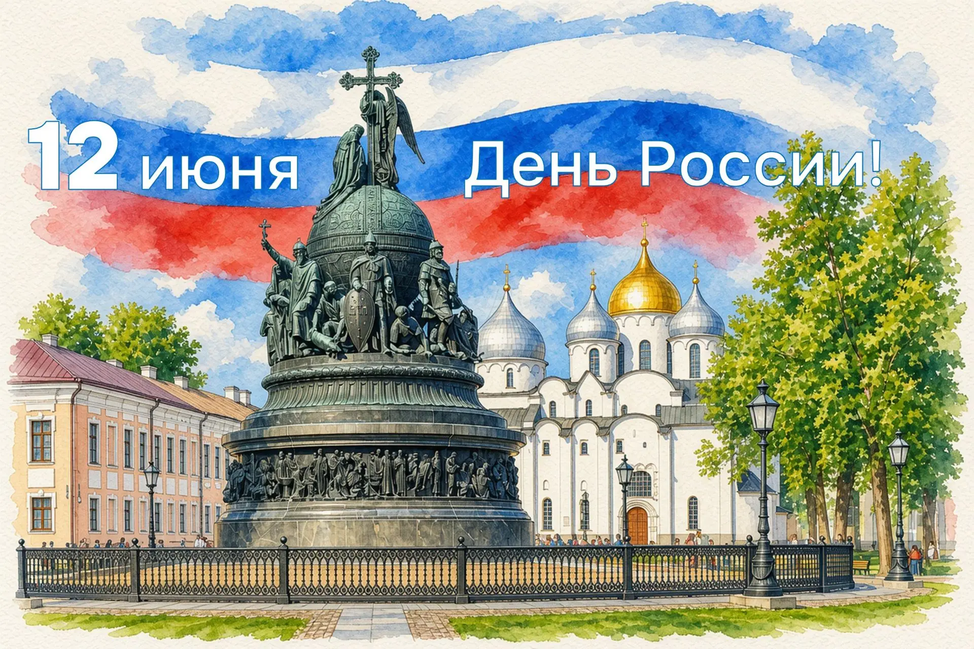 🌟 12 июня мы отмечаем праздник, который объединяет всех граждан нашей страны — День России.
⁣
 Этот