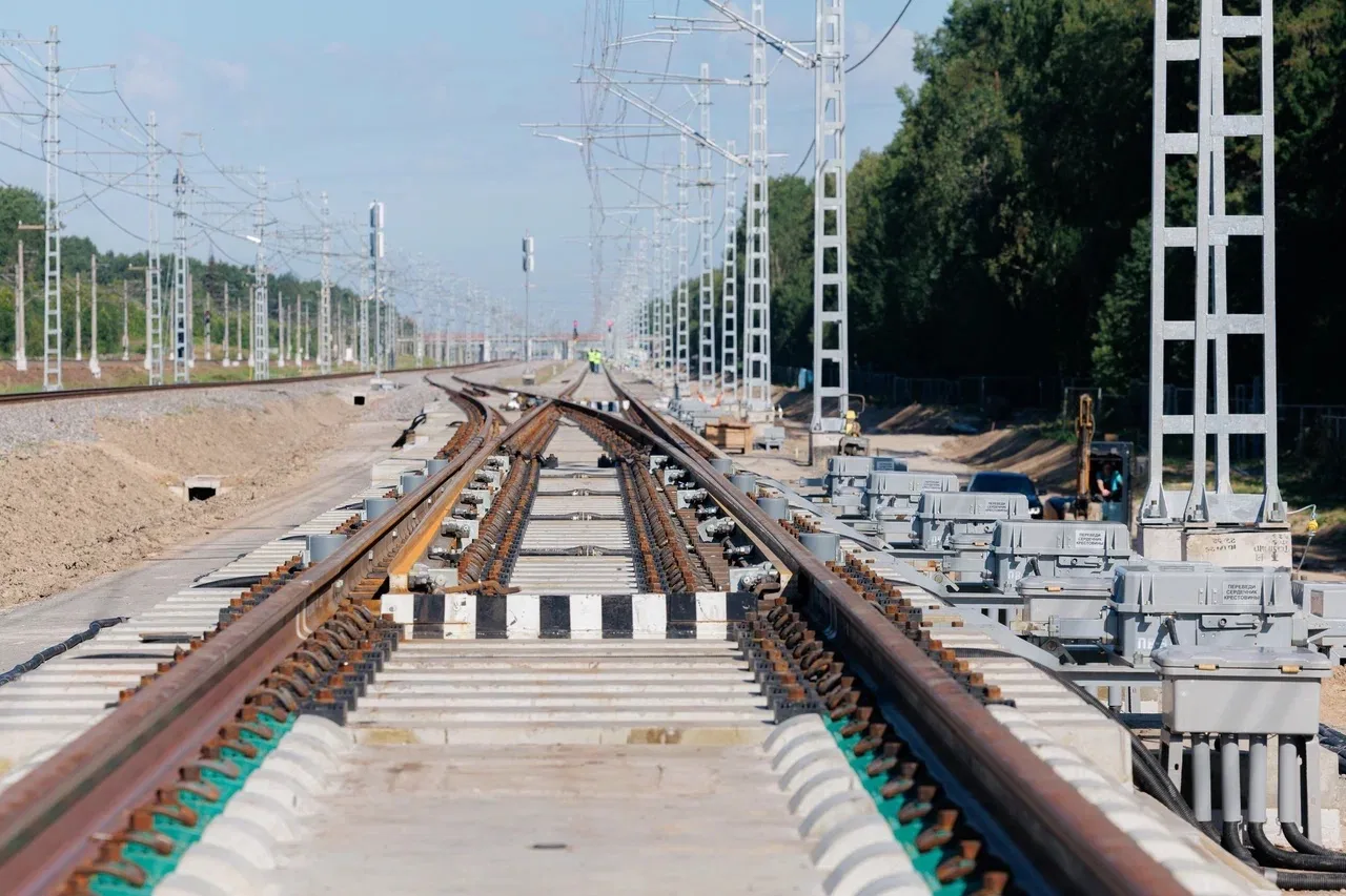 🚉В Ленинградской области завершено строительство полигона для испытания технологий ВСМ