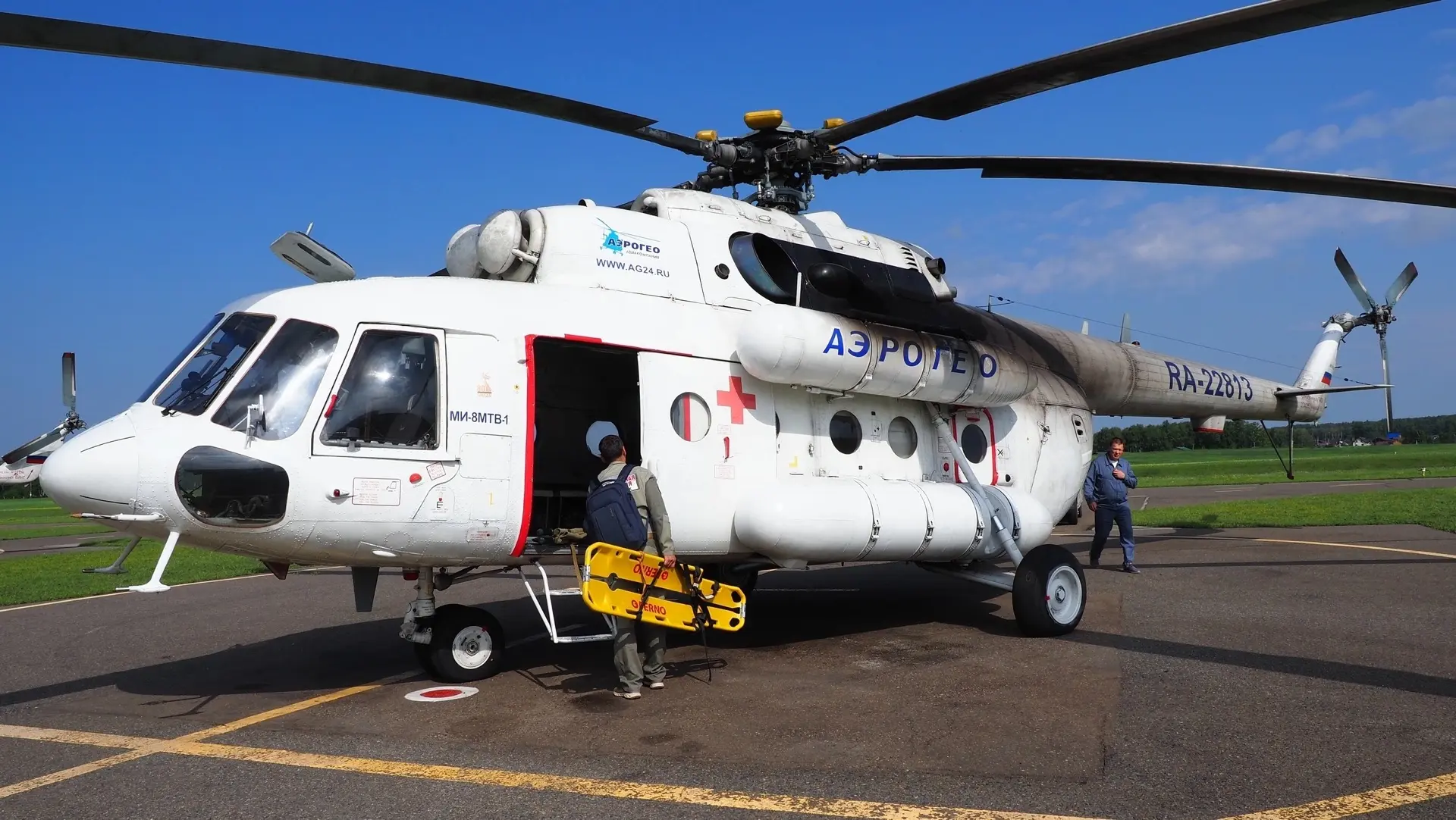 🚁 Санитарная авиация Красноярского края за полгода спасла 1741 пациента