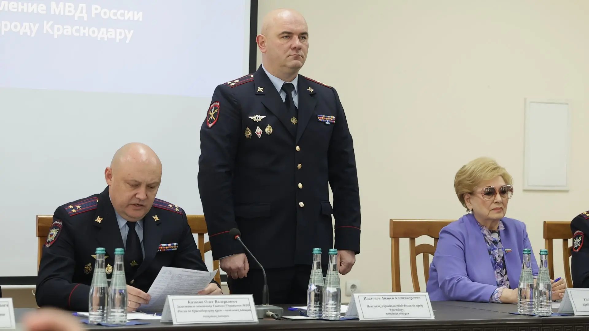 Новым начальником полиции Краснодара стал Андрей Платонов   В своей речи Андрей Платонов обозначил к