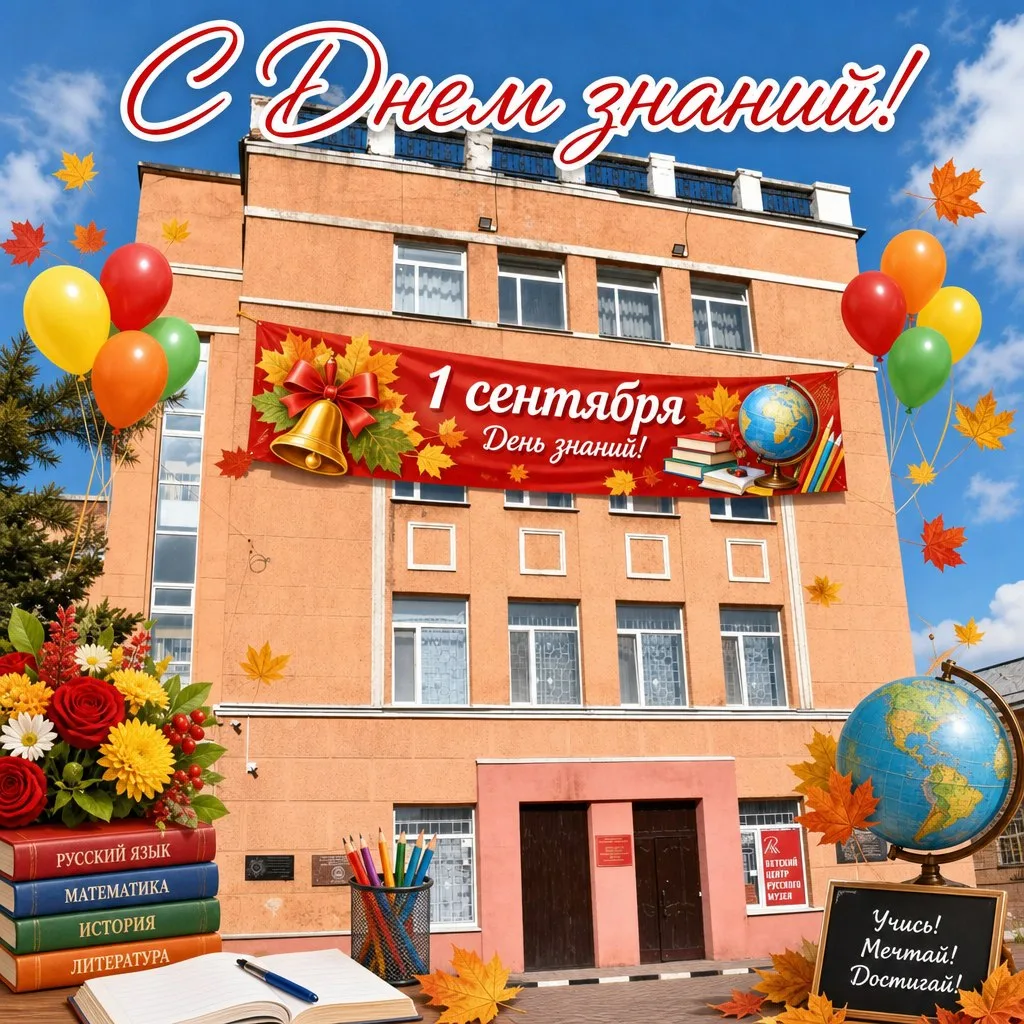 С Днем знаний, дорогие друзья! 🍂📚