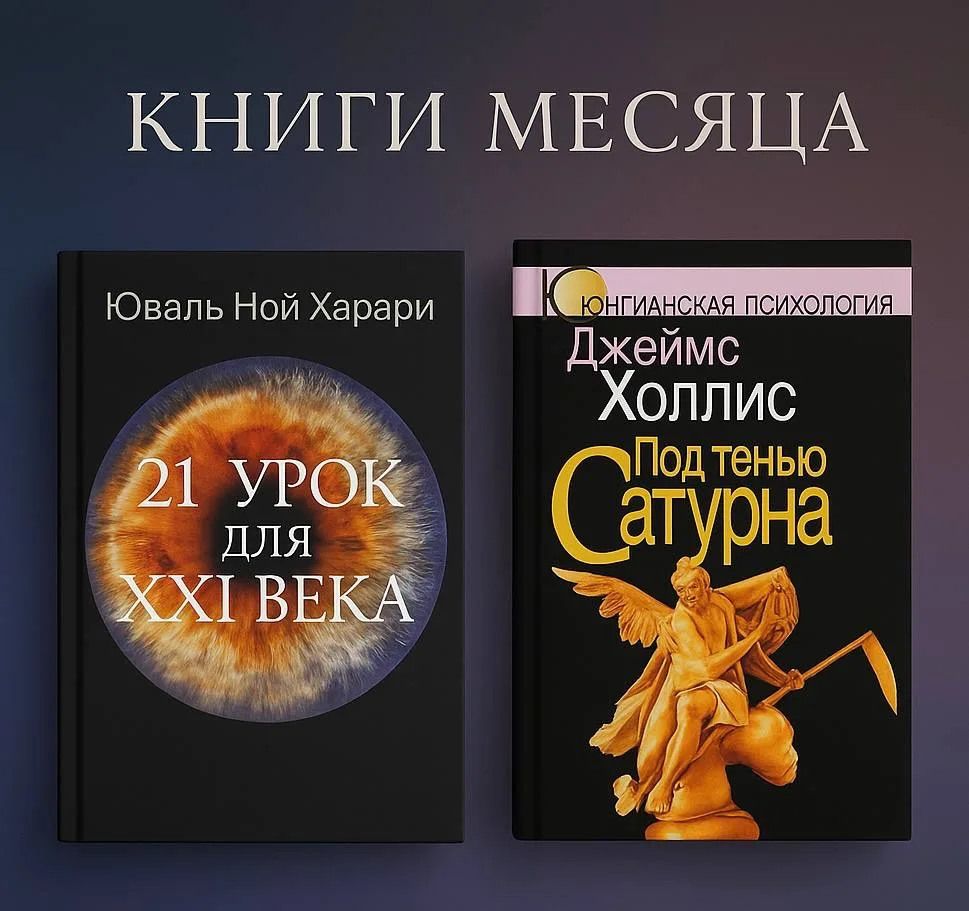 📚 Книги месяца  Юваль Ной Харари : 21 урок для XXI века Книга, которая заставляет задуматься о нашем