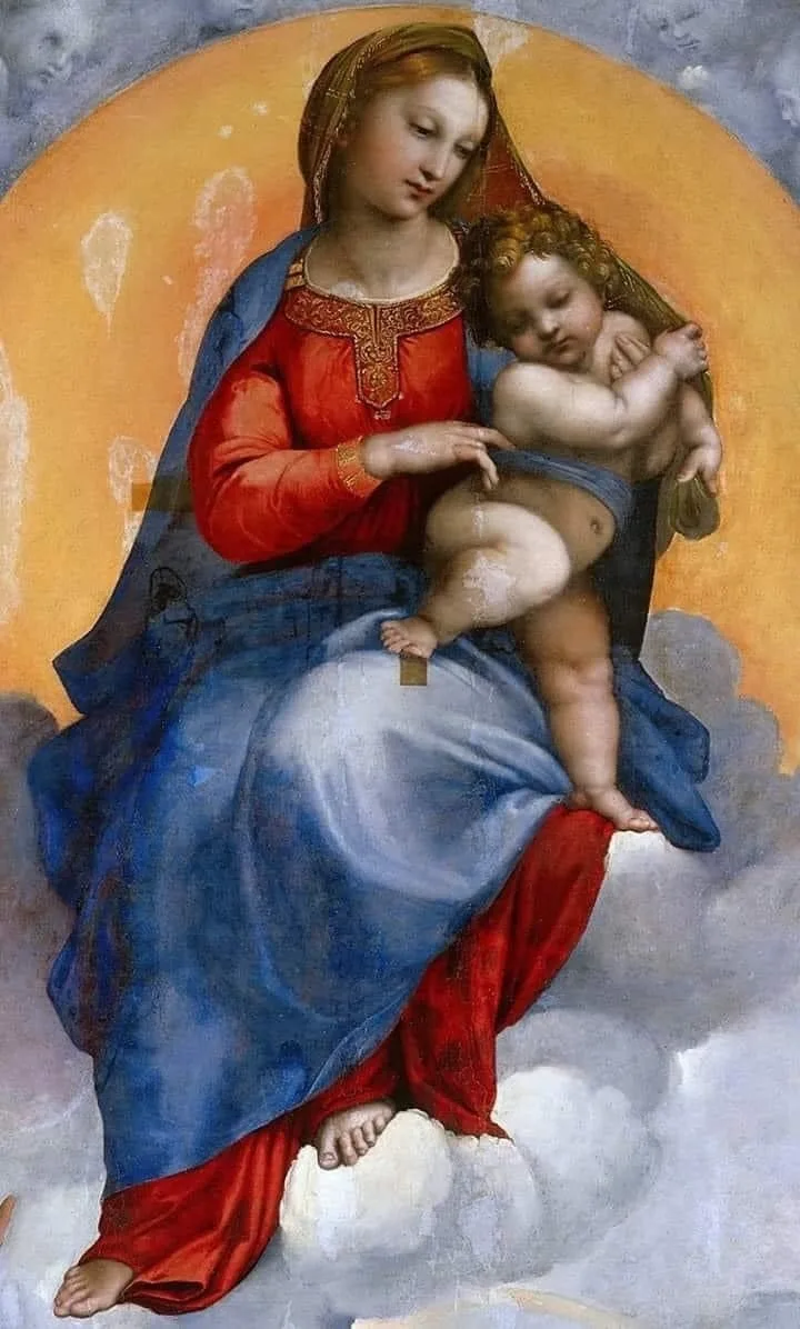 "Мадонна Фолиньо" (Madonna di Foligno), 1511-1512 гг.