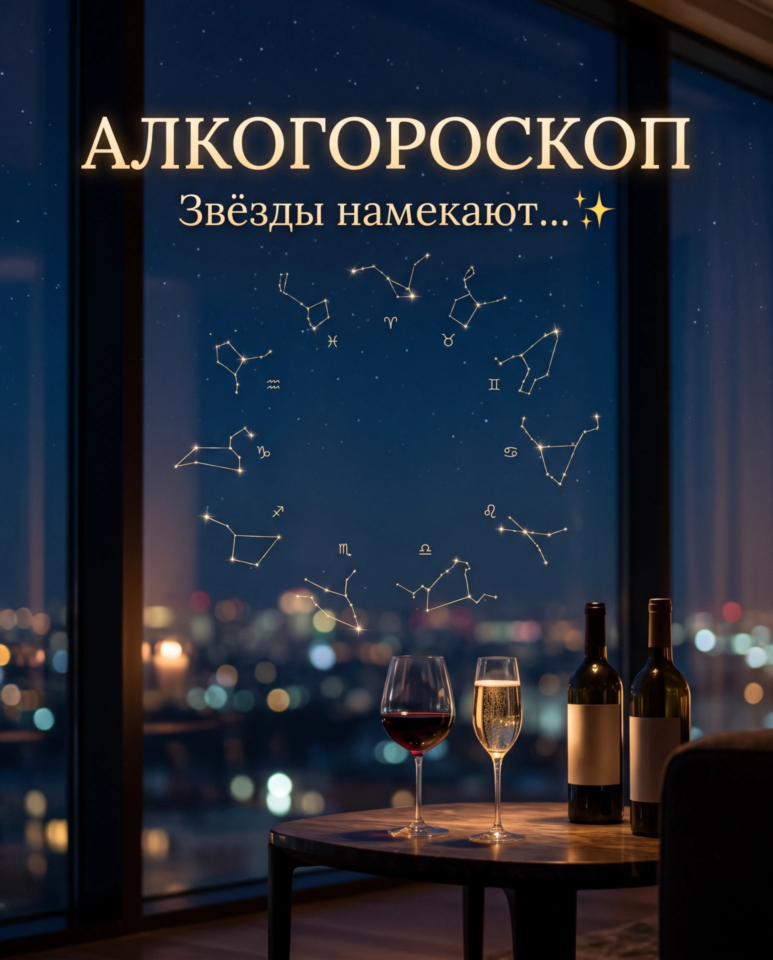 🌌 АЛКОГОРOСКОП