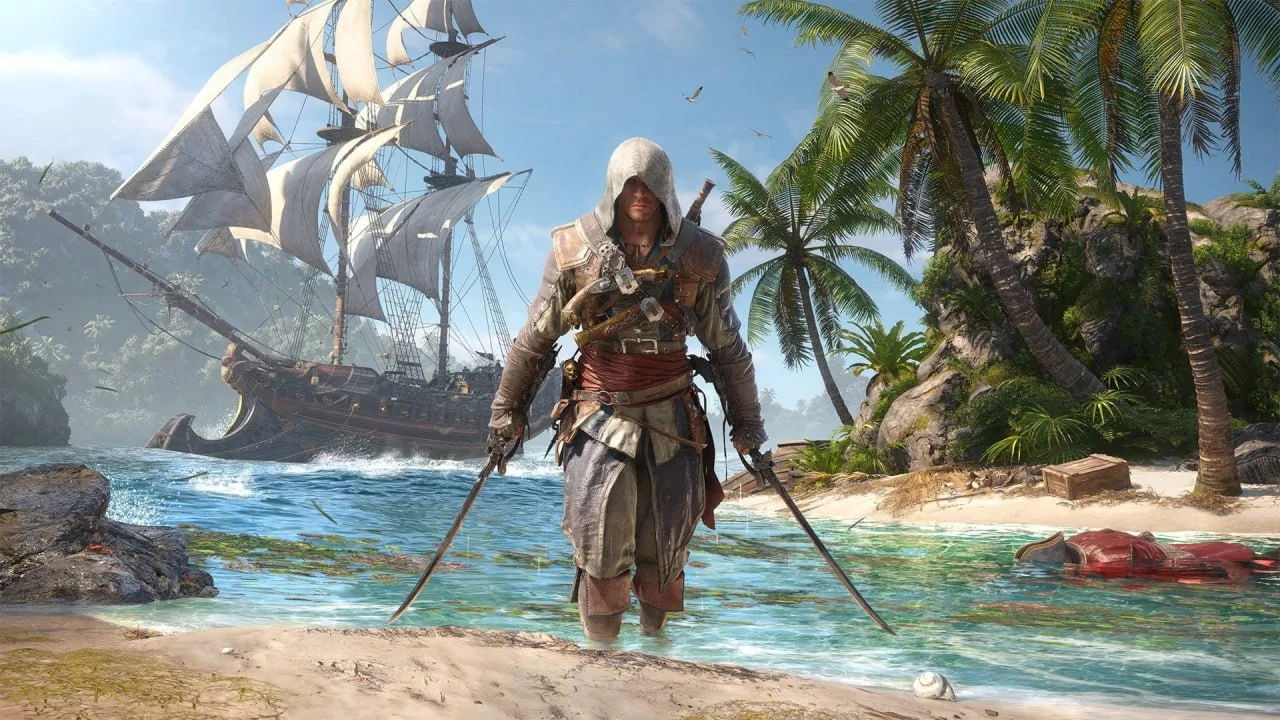 Эдвард Джеймс Кенуэй на свежем постере Assassin's Creed Black Flag Resynced.

Релиз состоится 9 июля