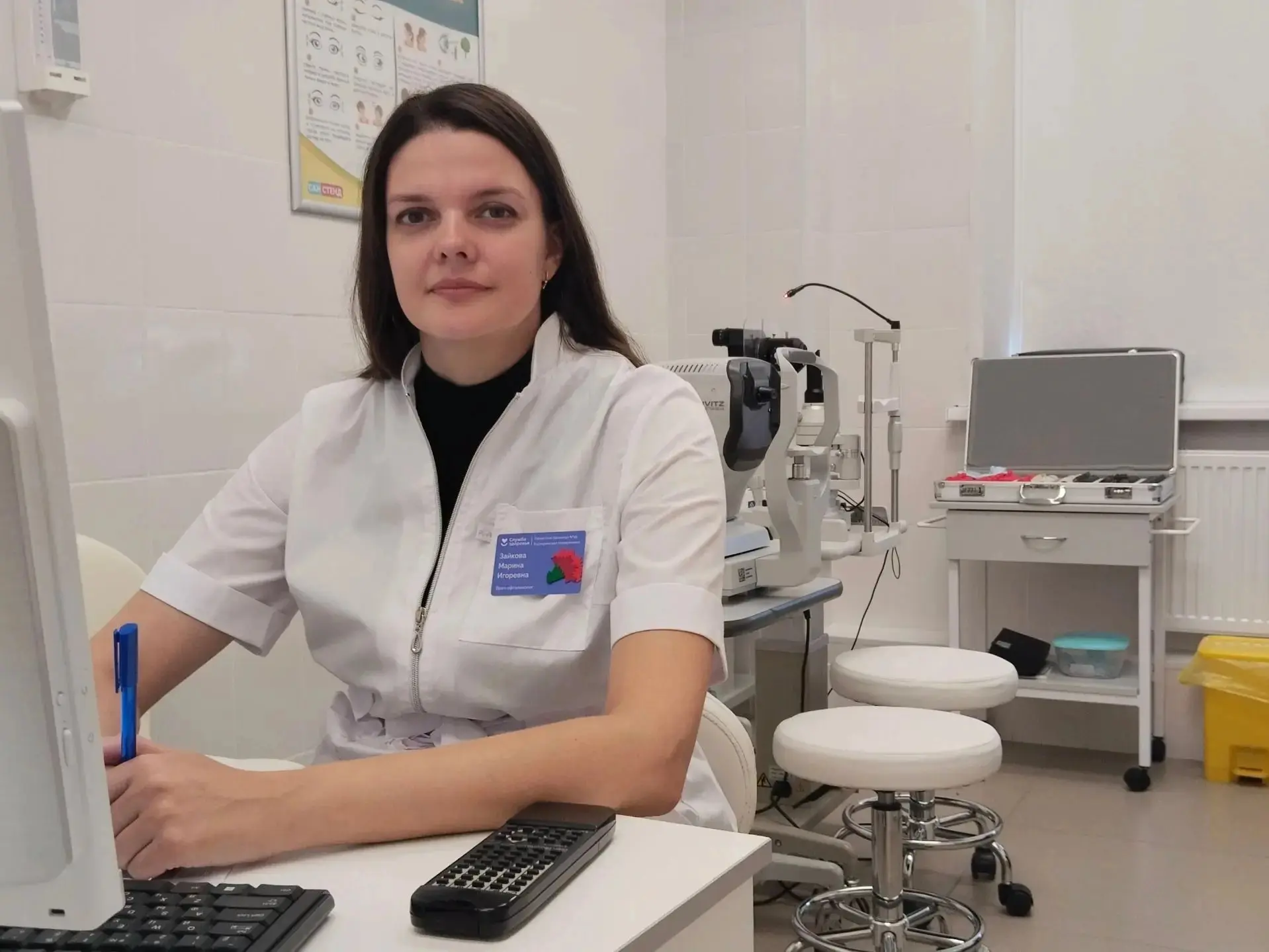 Помогать там, где это особенно нужно 
 
👩‍⚕ Марина Зайкова решила стать врачом еще в девятом классе