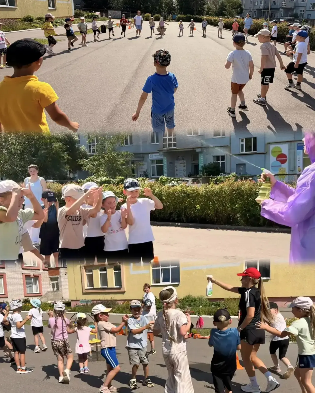 В пятницу на территории нашего автодрома было по- настоящему жарко.