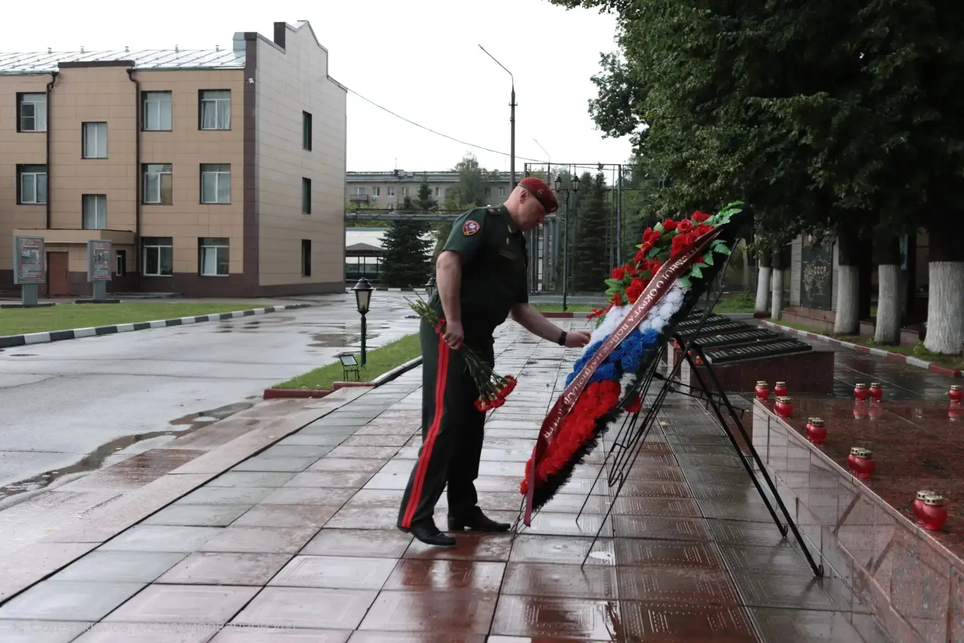 Памятное мероприятие, посвященное 85-й годовщине начала Великой Отечественной войны, пр...