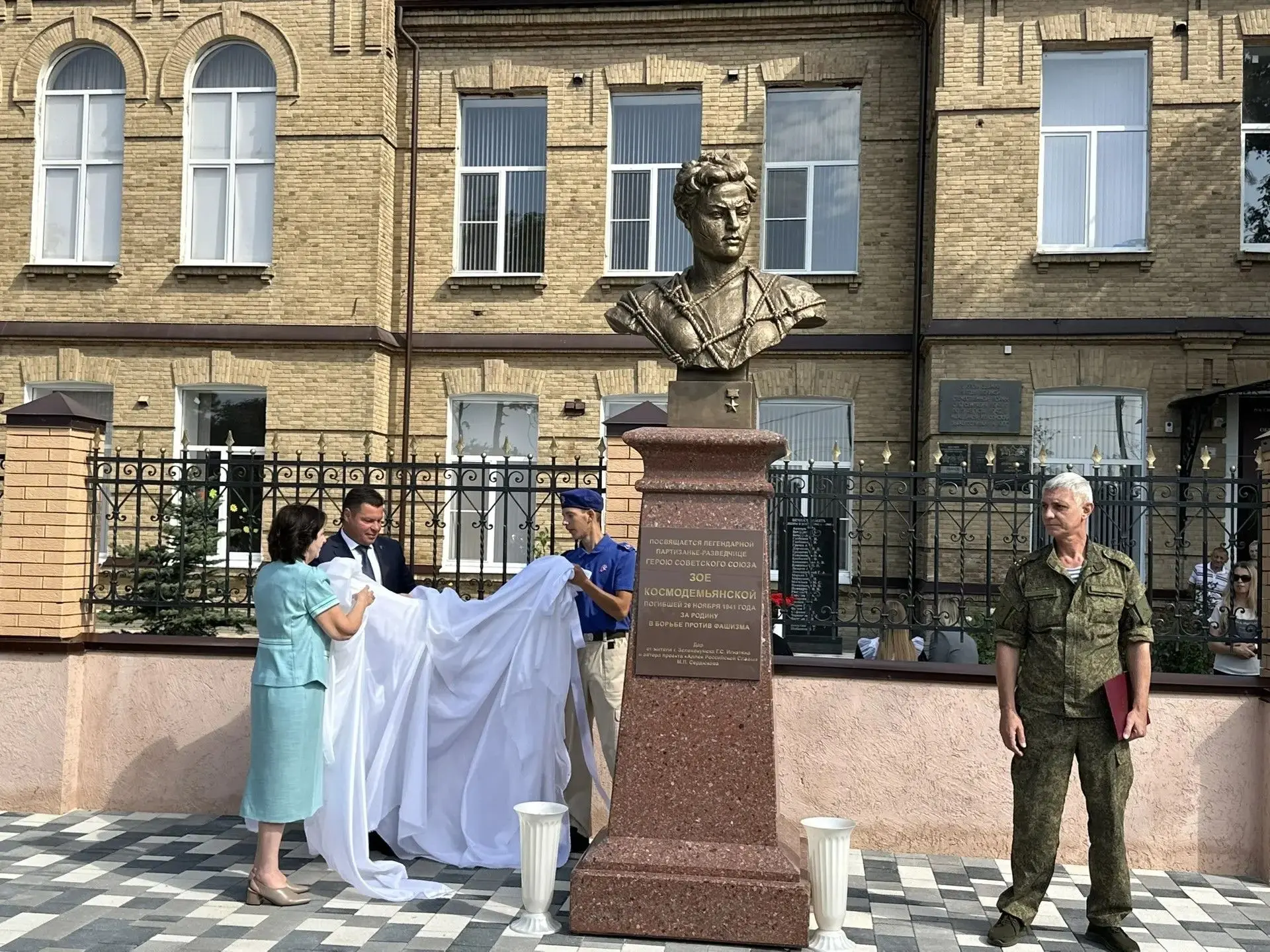 В Зеленокумске появилось ещё одно место, где можно вспомнить о настоящем подвиге и силе...