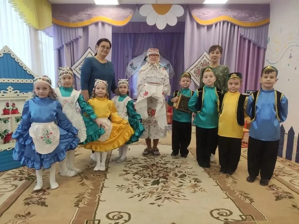 Фестиваль народного творчества «Родной язык — наше достояние» организован для дошколят