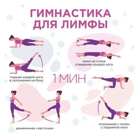 Гимнастика для лимфы!😍

Всего одна минута!

#полезно

🏃‍♂️‍➡️ Гимнастика на каждый день