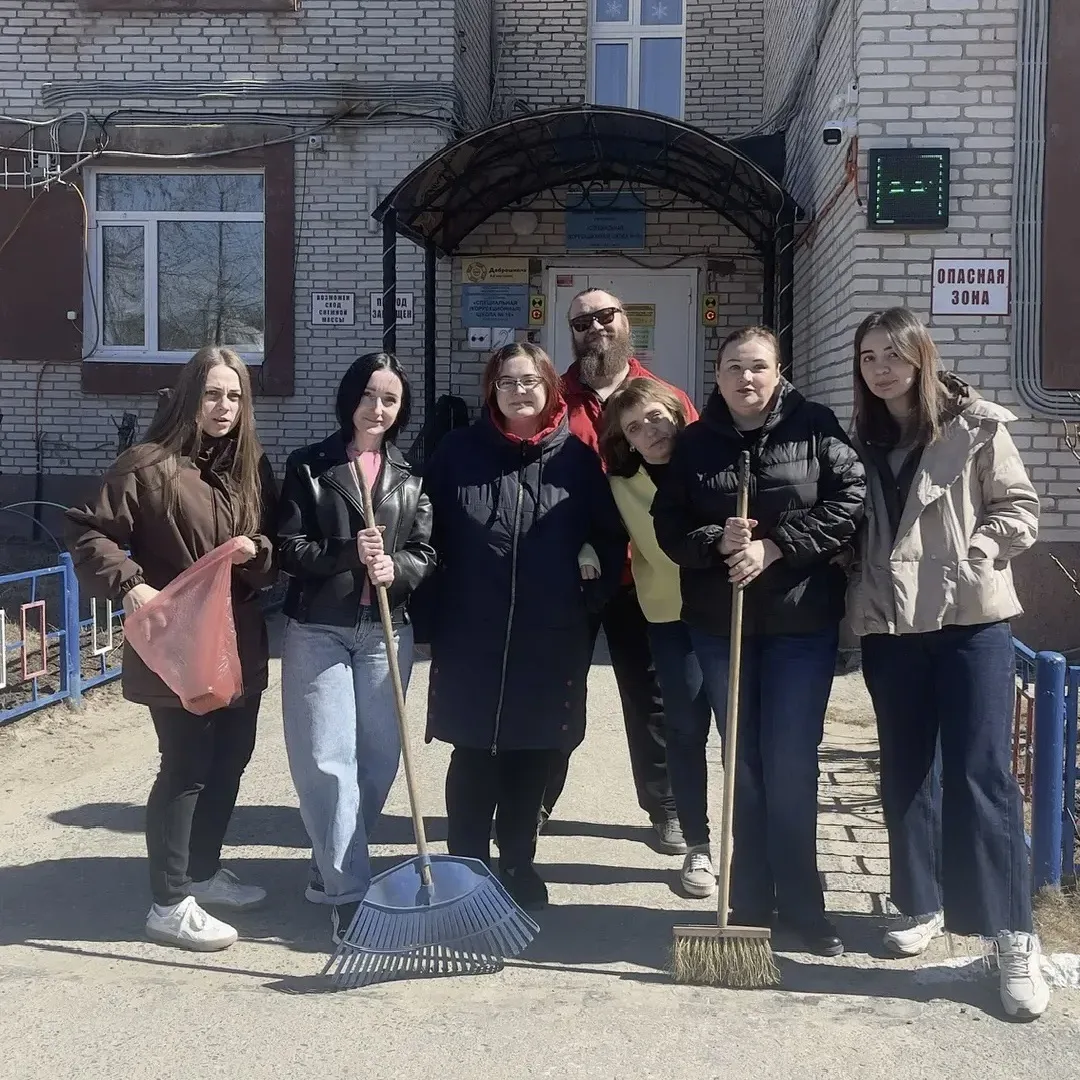 🌿 Всероссийский субботник — вместе за чистоту! 🌿

🍃Наш школьный коллектив с энтузиазмом принял уч