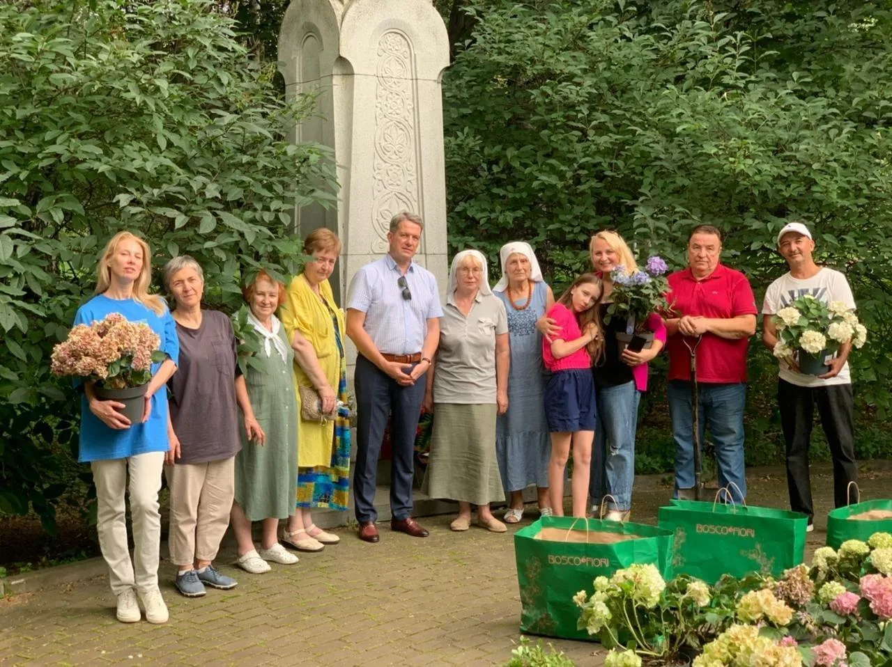 🌺 1 августа в парке героев Первой мировой войны прошла мемориальная акция, в рамках ко...