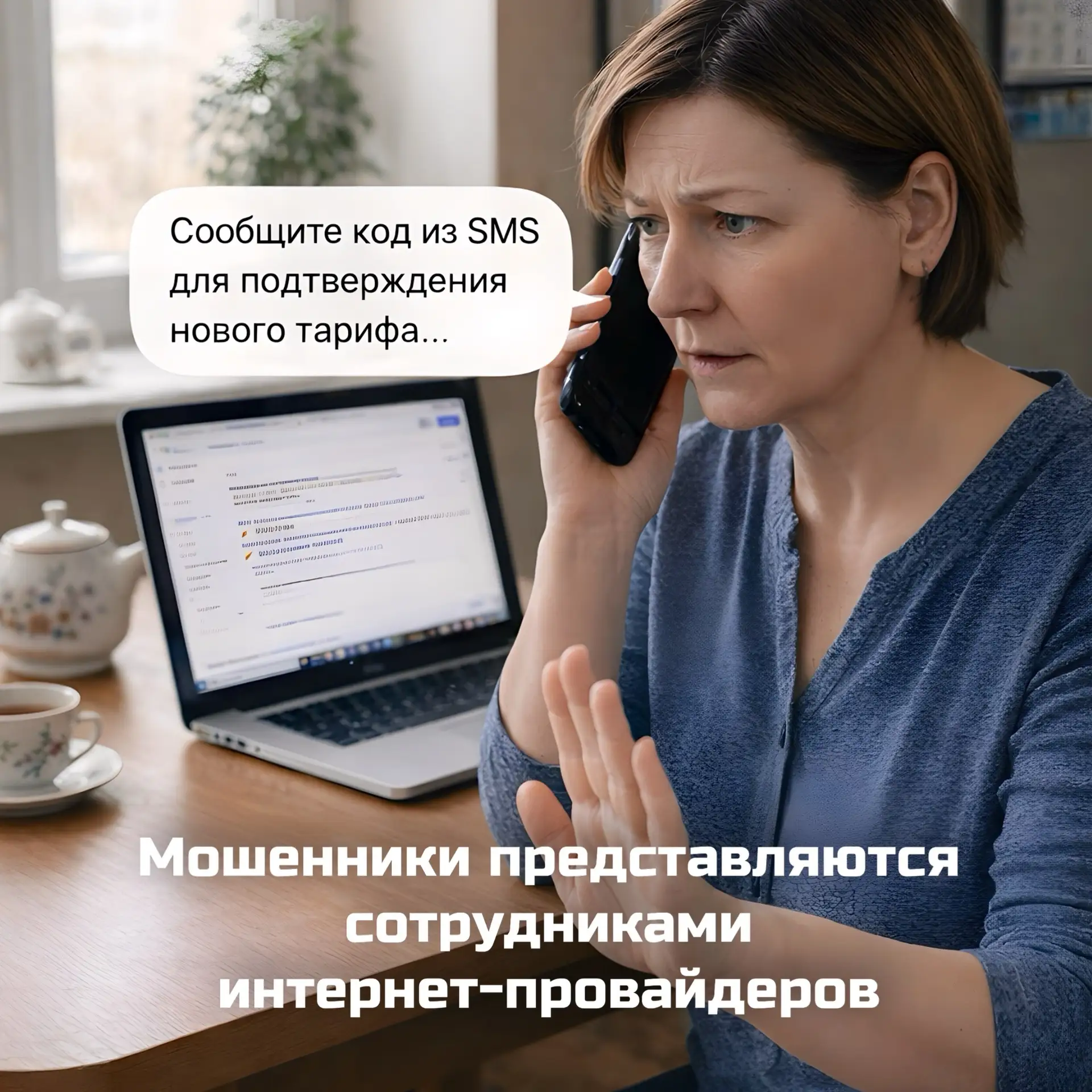 ⚠️ Вам звонят от имени провайдера? Проверьте, не мошенники ли это… 

О новой схеме мошенничества пре