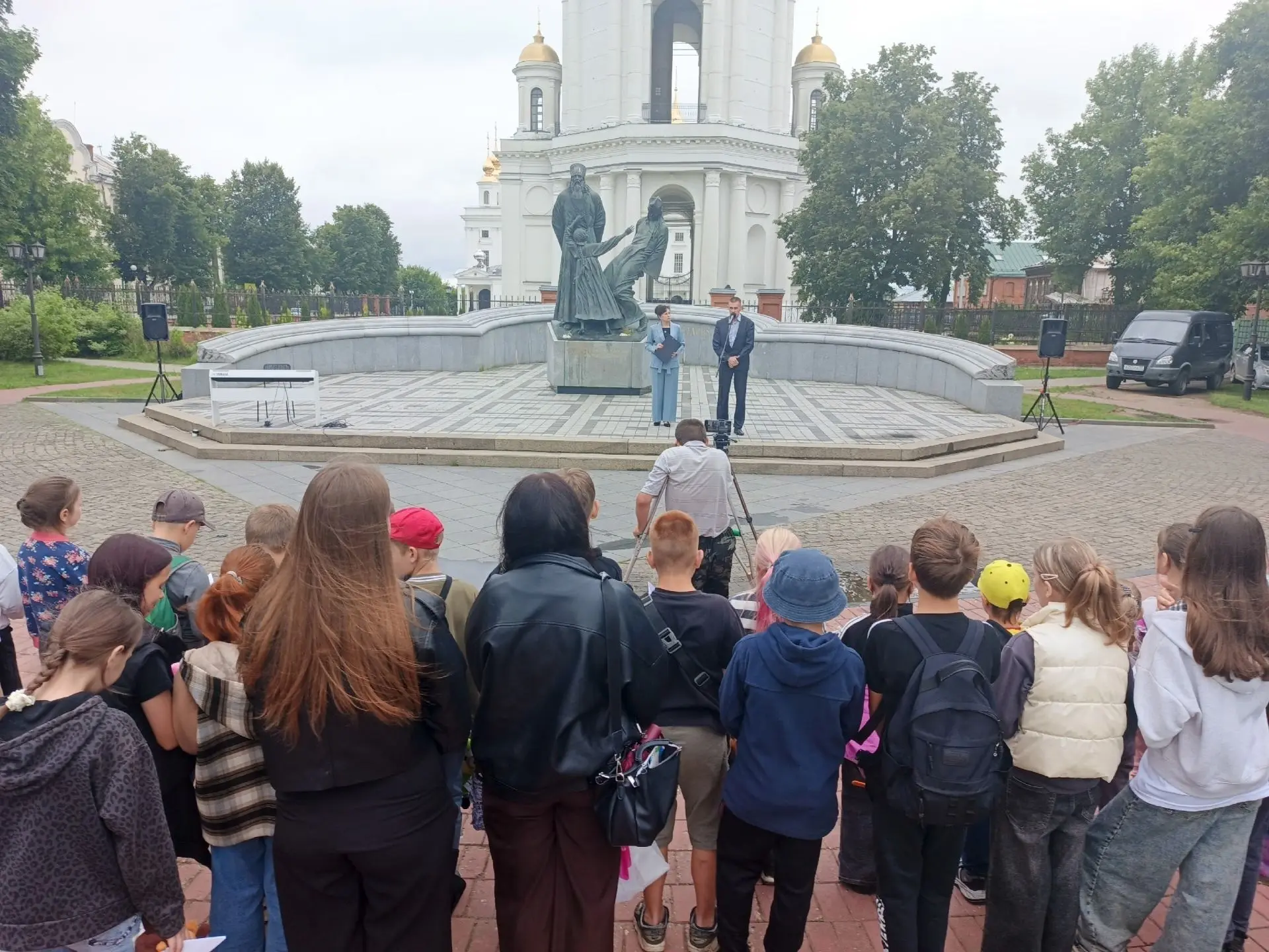 Акция памяти детей - жертв войны в Донбассе