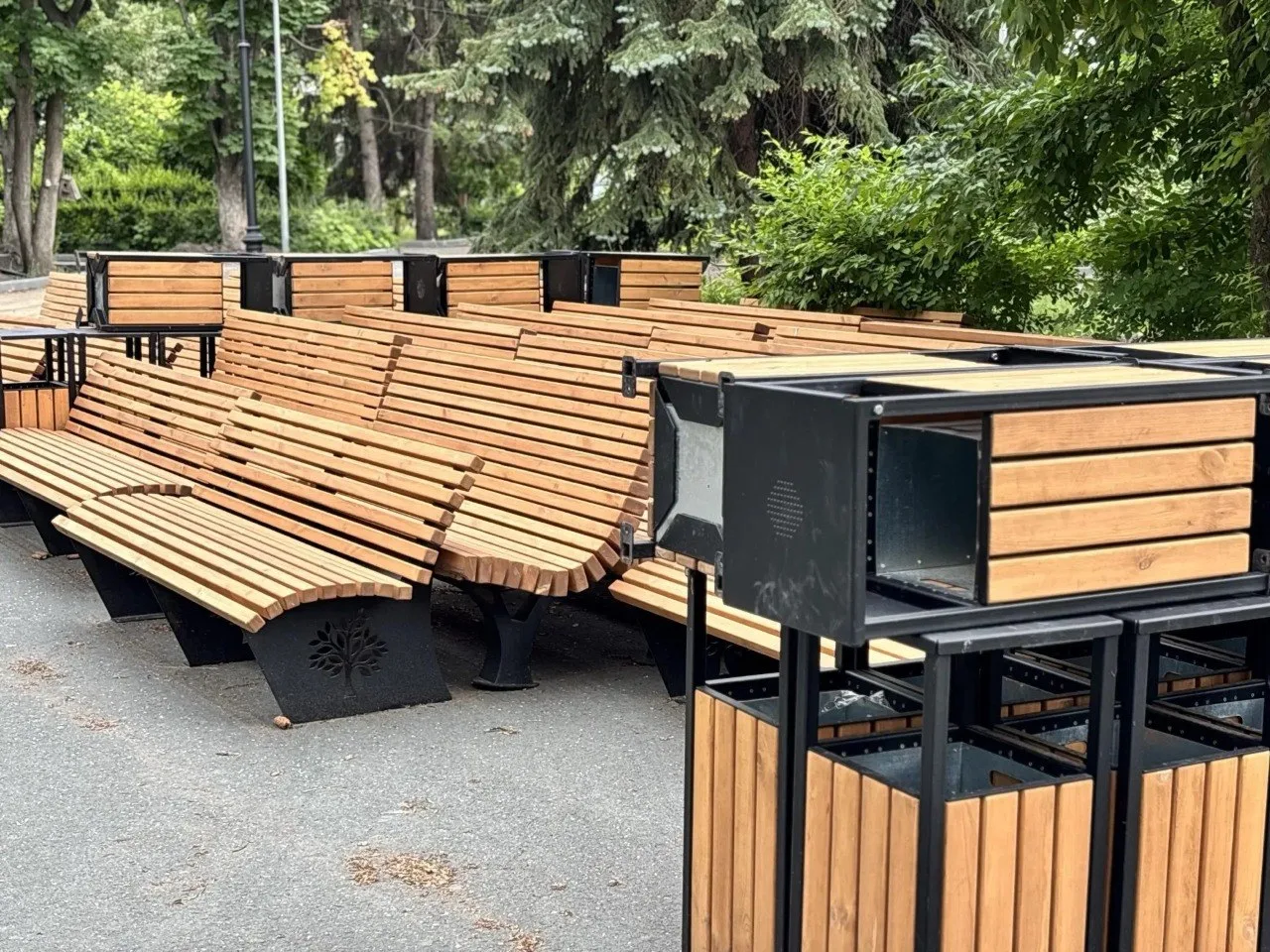 Благоустройство Городского парка: готовность 43%

Что сделано:
🛠 Демонтаж старых объектов завершён
