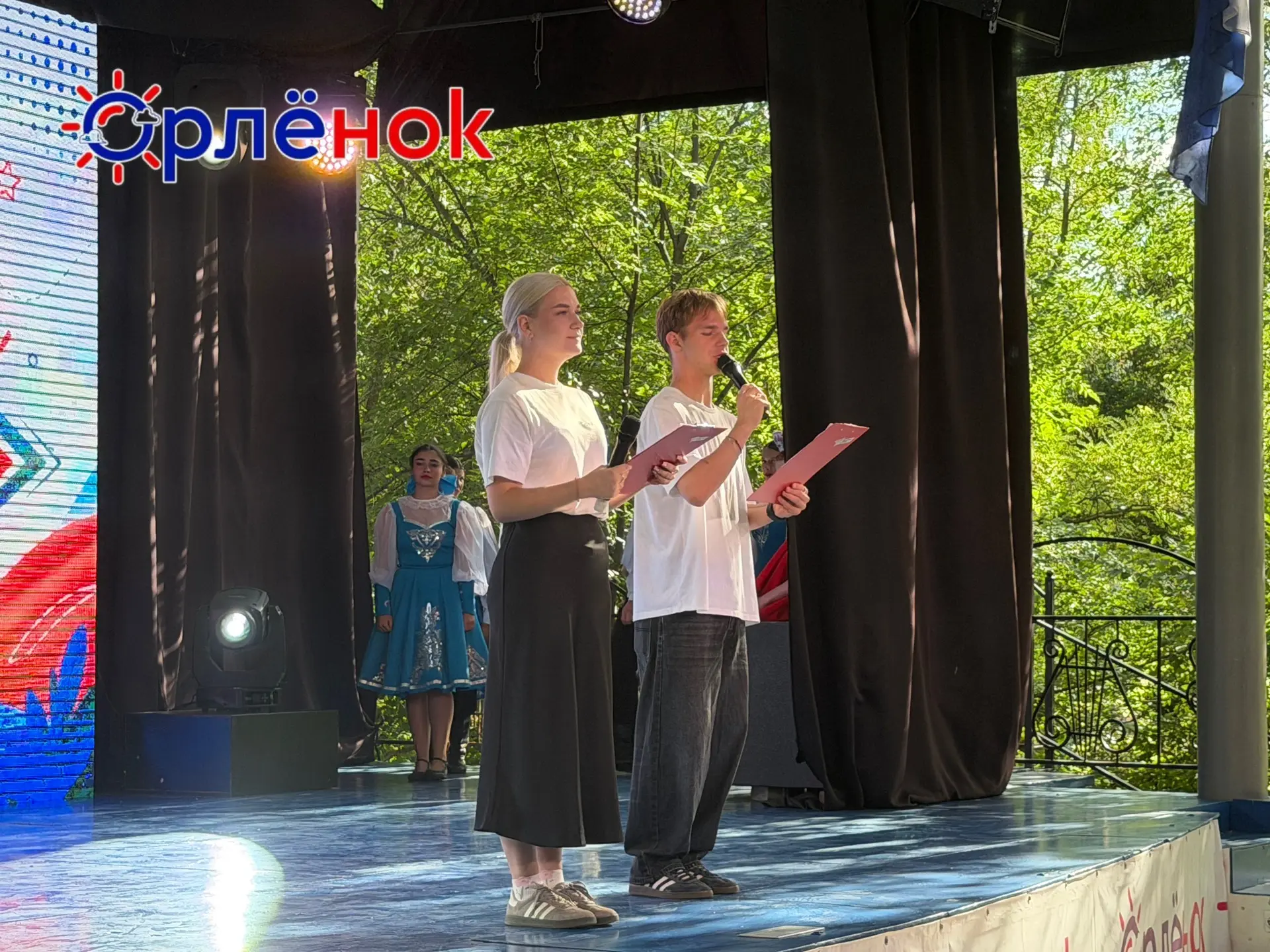 🎉 В «Орлёнке» состоялось торжественное открытие 4-й летней смены «ПРОдвижение»! 🌟