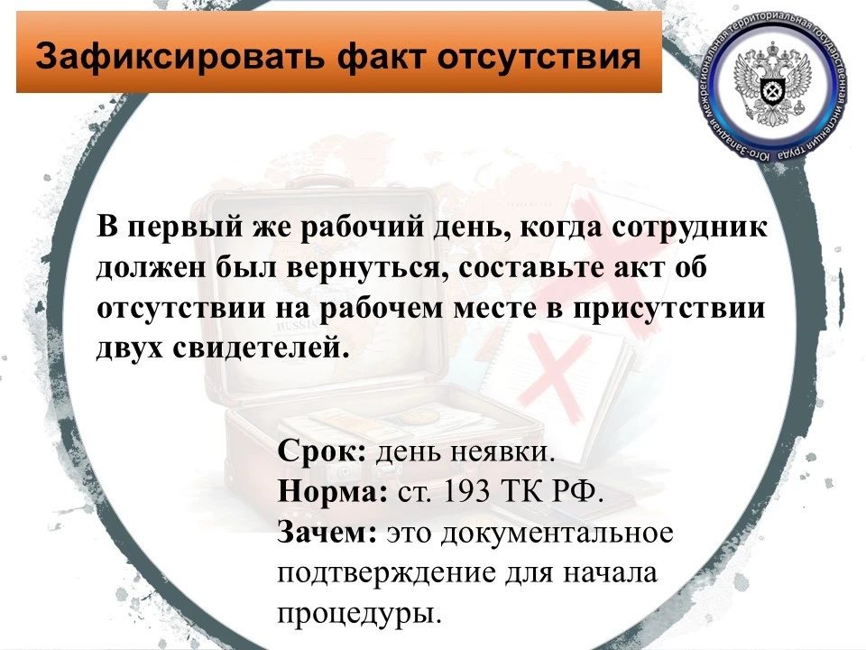 Юго-Западная межрегиональная территориальная государственная инспекция труда обратила внимание на ча