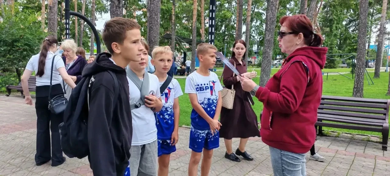 01 сентября, в День знаний, в Городском парке культуры и отдыха специалисты музея прове...