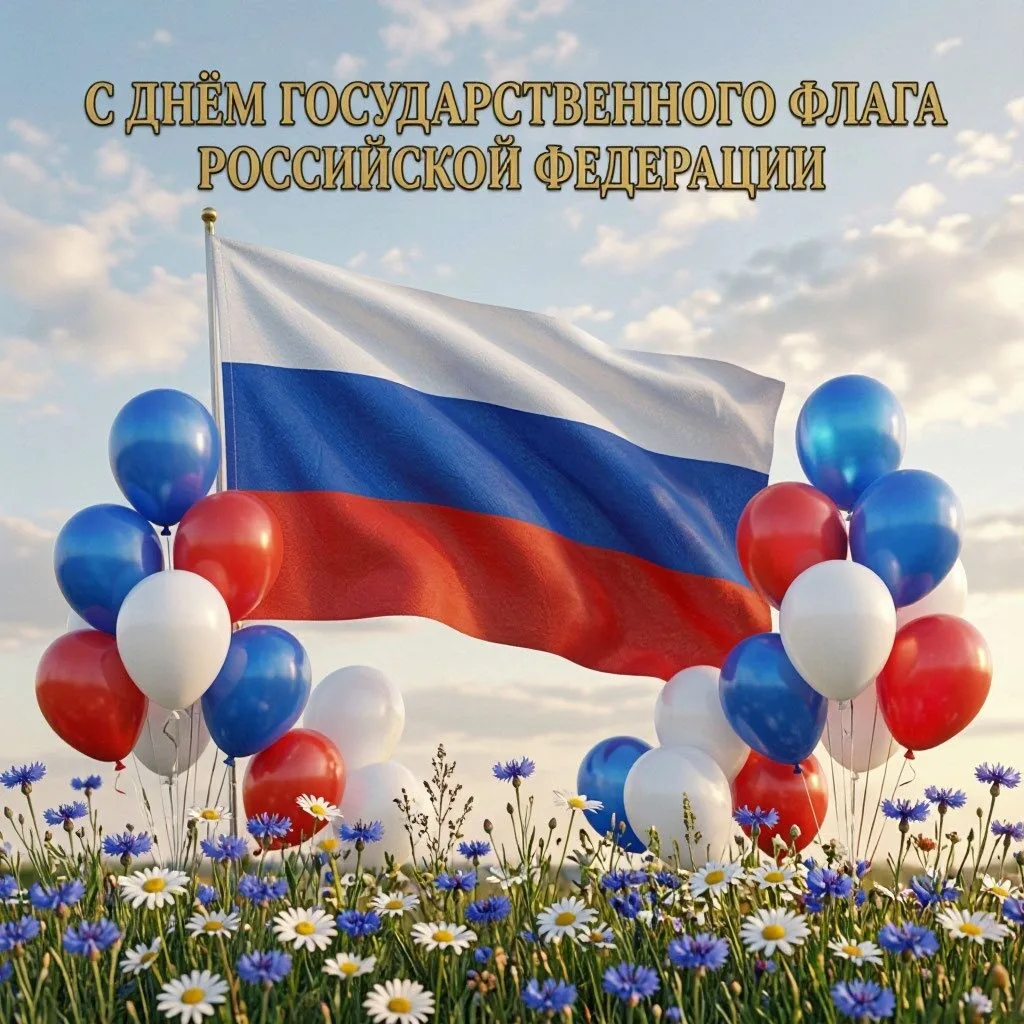 🇷🇺Поздравляем с Днём Государственного флага Российской Федерации! 🇷🇺