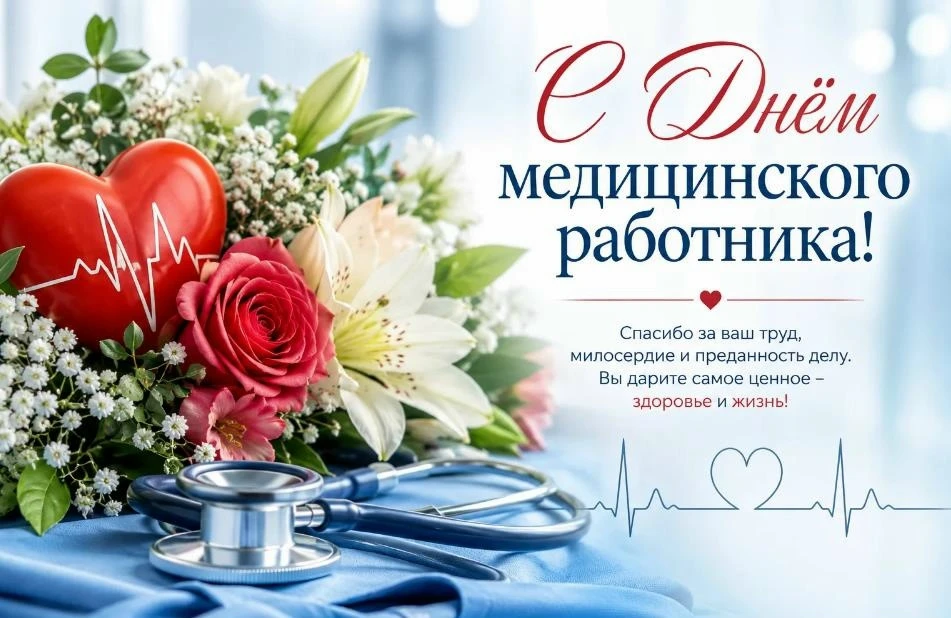 21 июня в России отмечают День медицинского работника!

Сегодня замечательный повод сказать «спасибо