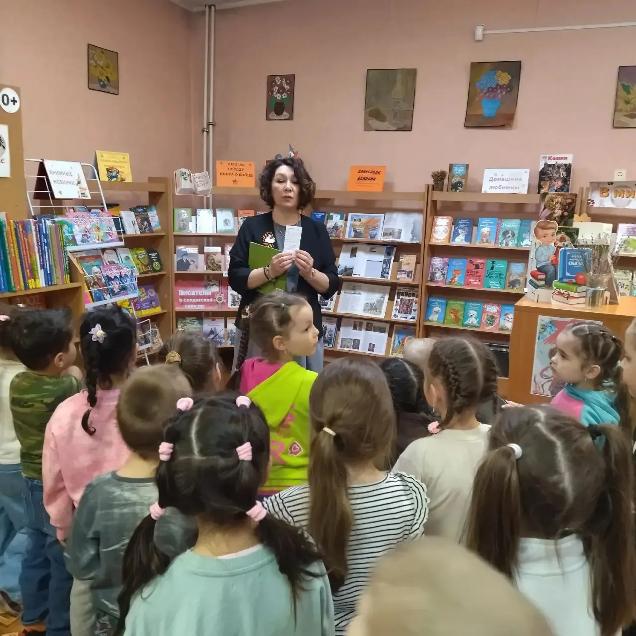 📖Сегодня ребята из третьей группы нашего детского сада впервые посетили библиотеку!