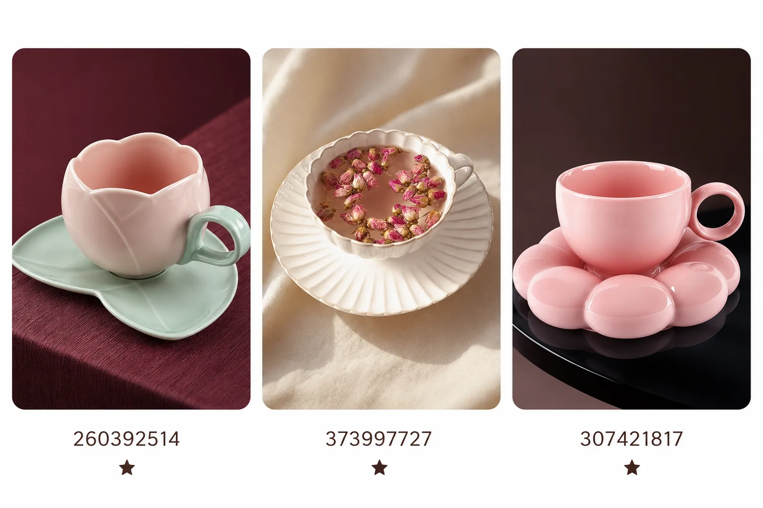 ☕️ Подборка чашечек и кружечек с Pinterest!

Артикулы:
— 260392514 
— 373997727 
— 307421817 

Monts