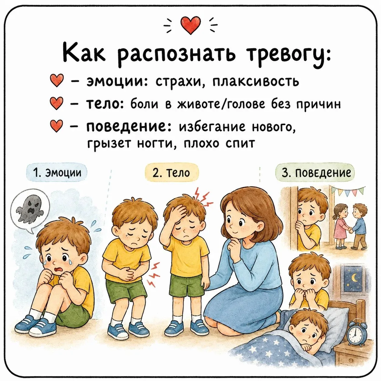«Не бойся» — худшее, что можно сказать тревожному ребенку