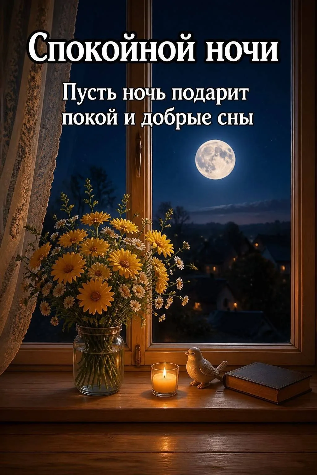 Доброй ночи! Чудесных сновидений! До завтра! ✨🌙