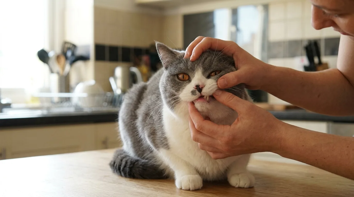 🐾 Здоровая кошачья пасть не пахнет ничем. Запах - это уже сигнал