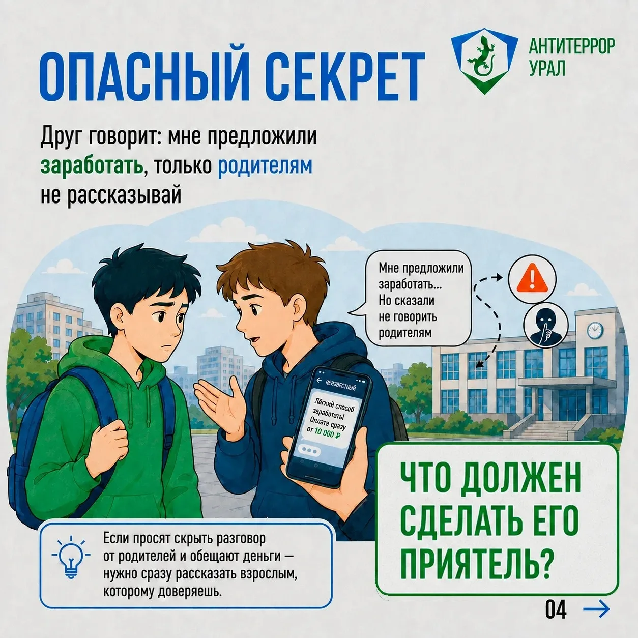Сложно говорить с детьми о серьёзном? Начните с простого вопроса
